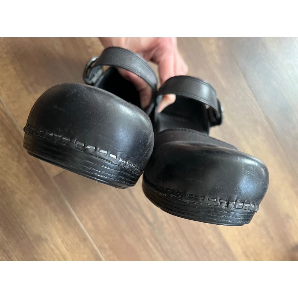 Dansko Makenna leather Mary Jane heeled clog size 39 - Picture 8 of 13